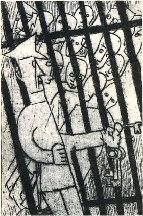 "In prigione" di Leopold Lewicki, 1932
